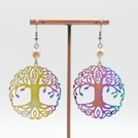 Boucles d'oreilles Perles Biwa