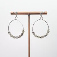 Boucles d'oreilles Labradorite