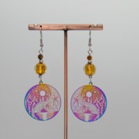 Boucles d'oreilles Oeil de Tigre