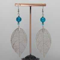 Boucles d'oreilles Turquoise Tibétaine