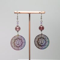 Boucles d'oreilles Améthyste