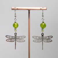 Boucles d"oreilles Péridot