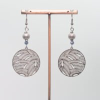 Boucles d'oreilles Saphir