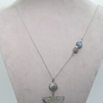 Sautoir Labradorite Oeil de la providence