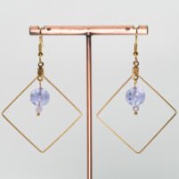 Boucles Tanzanite