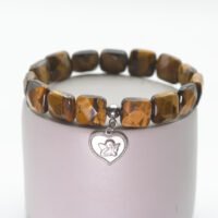 Bracelet Oeil de tigre carrés