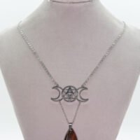 Collier Oeil de fer triple lune