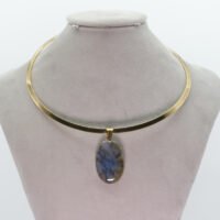 Collier rigide Labradorite