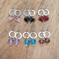 Boucles d'oreilles coeur