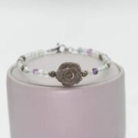 Bracelet Fluorite et Pyrite