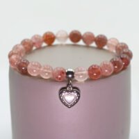 Bracelet Quartz fraise (grade A)
