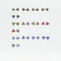 Boucles d'oreilles puces triangle