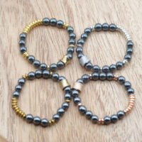Bracelets Hématite rondelles