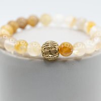 Bracelet Quartz Hématoïde jaune