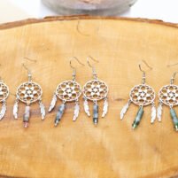 Boucles d'oreilles attrape-rêves