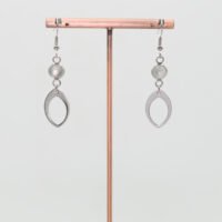 Boucles d'oreilles Calcédoine