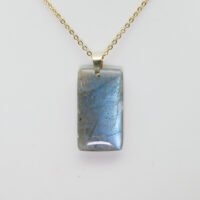 Pendentif Labradorite rectangle