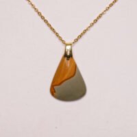 pendentif jaspe polychrome