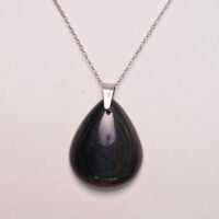 pendentif obsidienne oeil céleste
