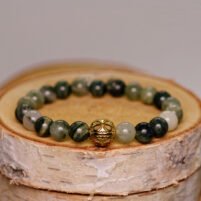 bracelet jaspe vert