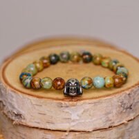 bracelet azurite chrysocolle