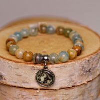 bracelet calcite bleue