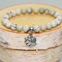 Bracelet jaspe dendritique de Chine