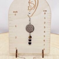 Boucles d'oreilles oeil de tigre, taureau, faucon