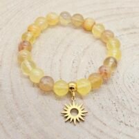 Bracelet Fluorite Jaune