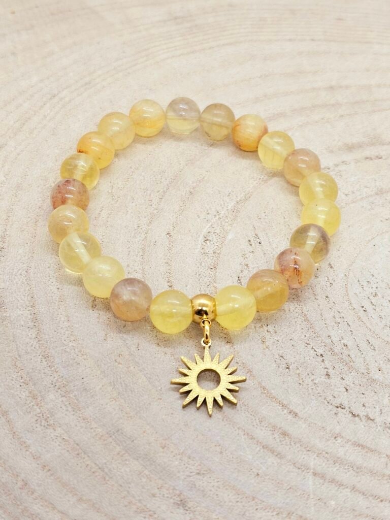 Bracelet Fluorite Jaune