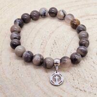 Bracelet Agate Volcanique
